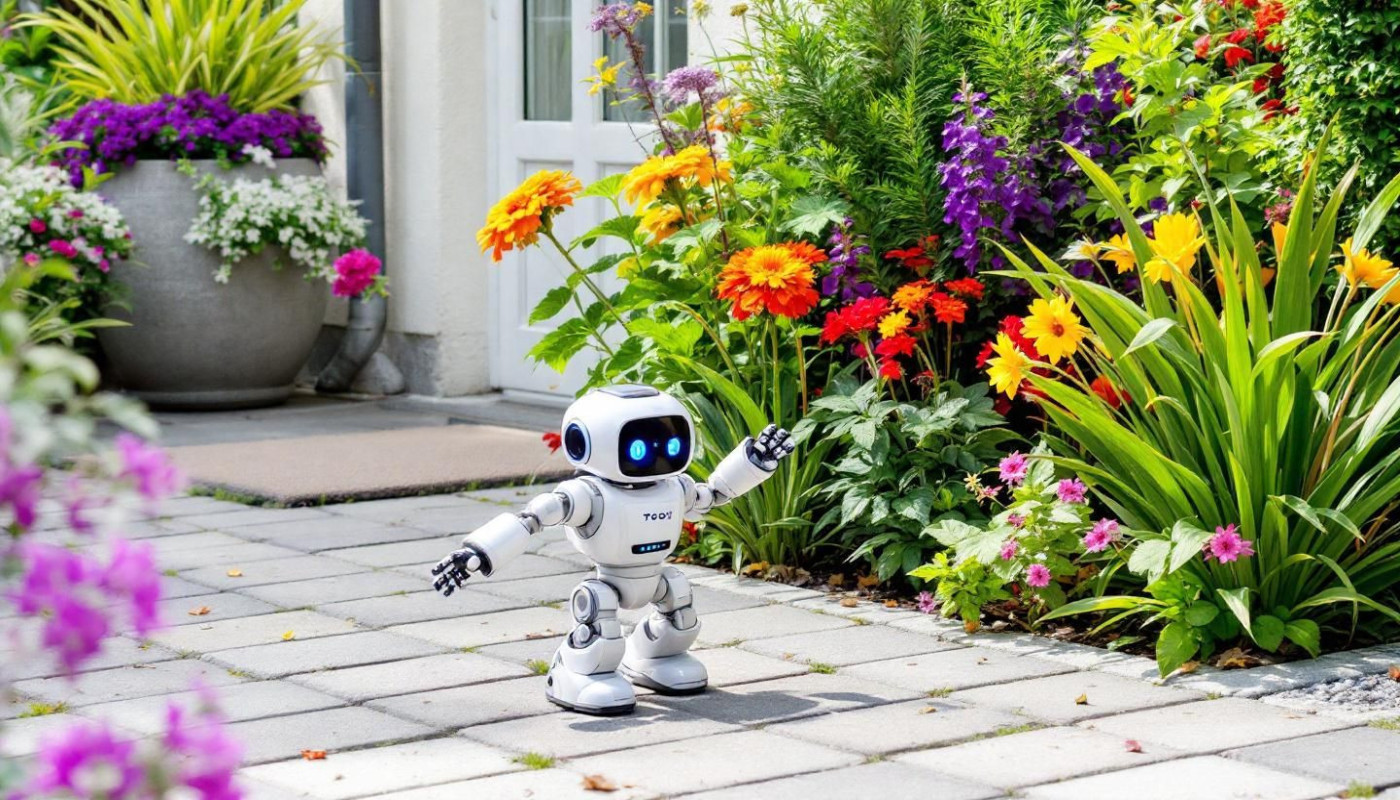 Comment un robot tondeuse simplifie l'entretien des petits jardins ?